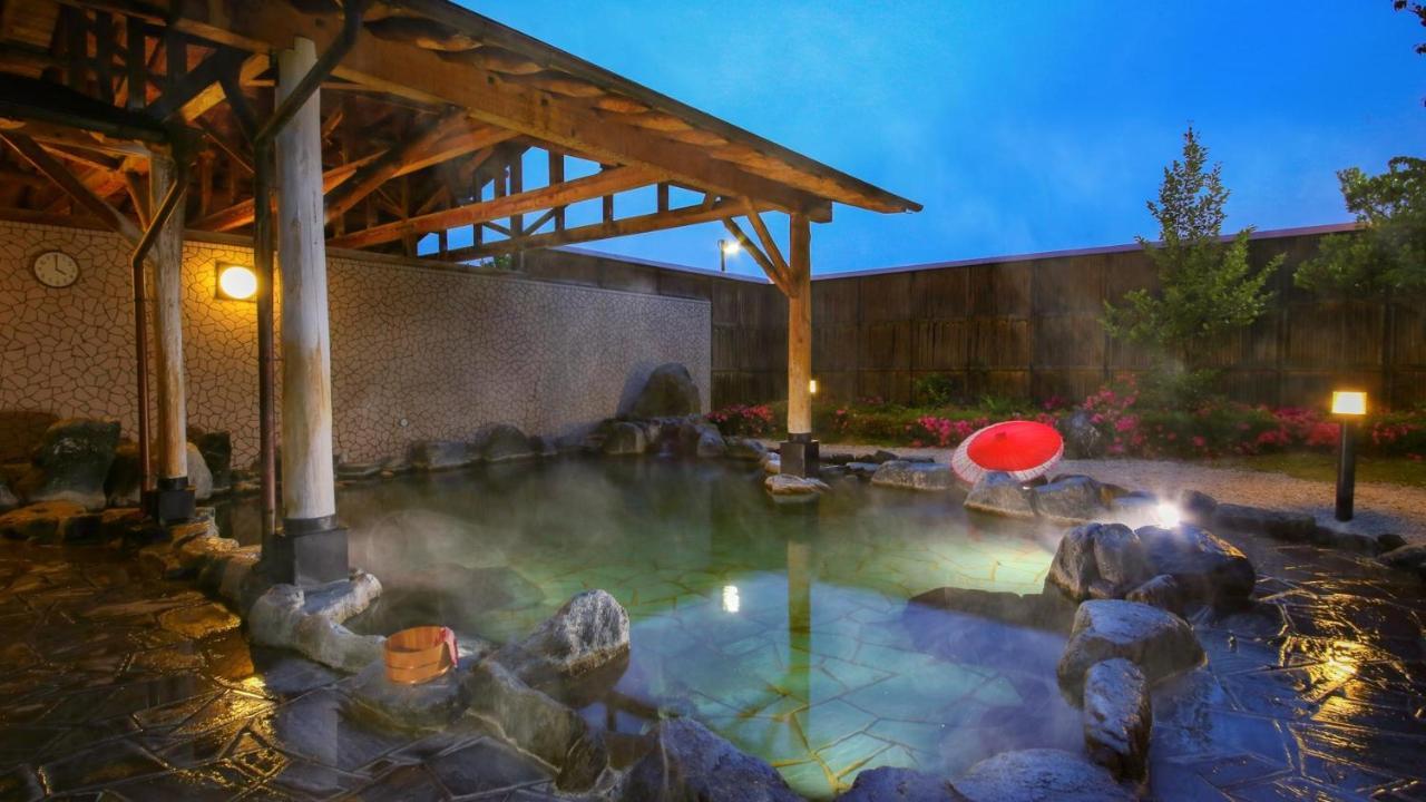 Hotel Ooedo Onsen Monogatari Aizu Exteriér fotografie